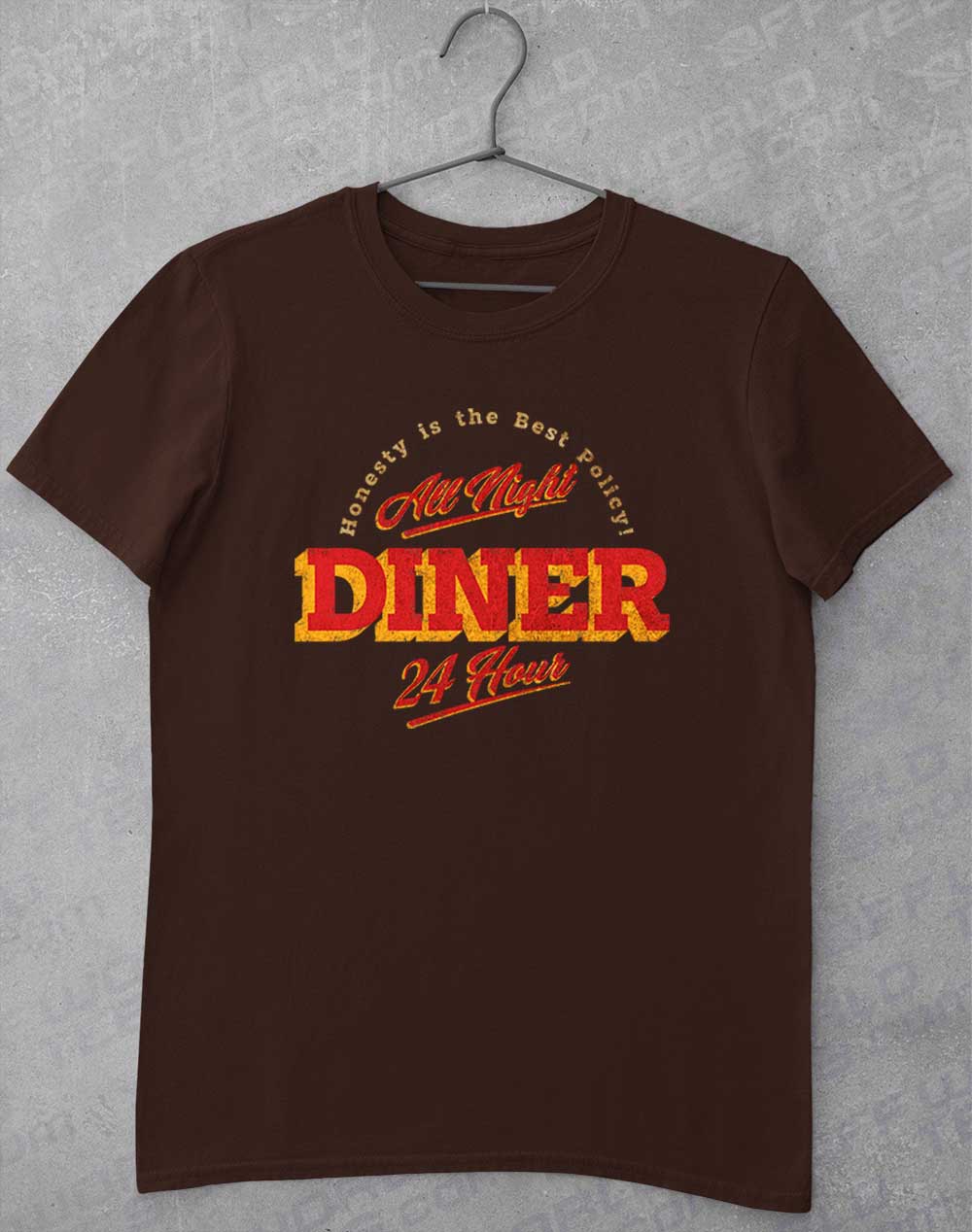Dark Chocolate - 24 Hour Diner T-Shirt