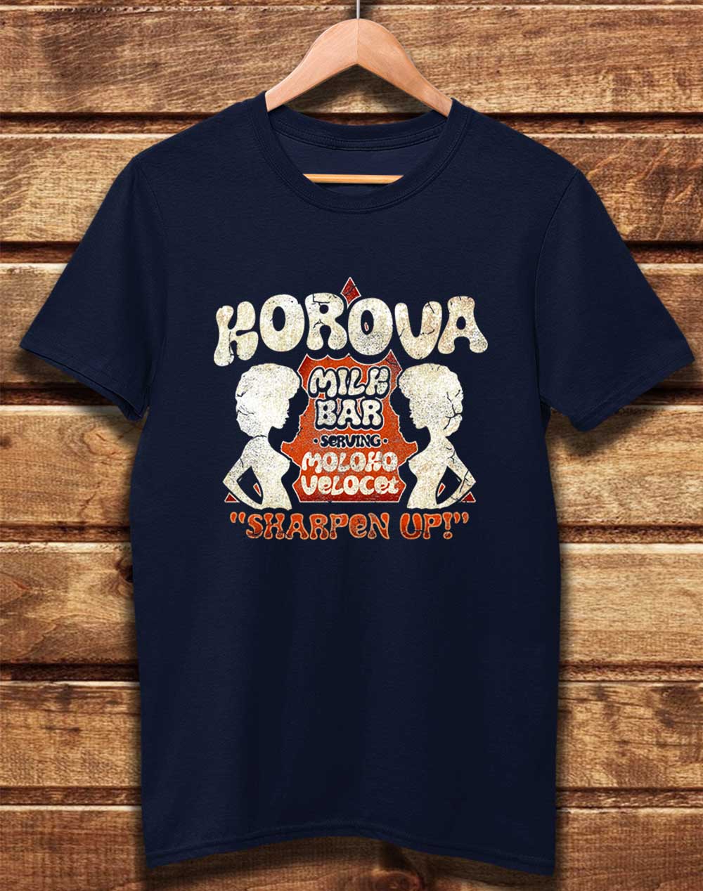 Navy - DELUXE Korova Milk Bar Organic Cotton T-Shirt