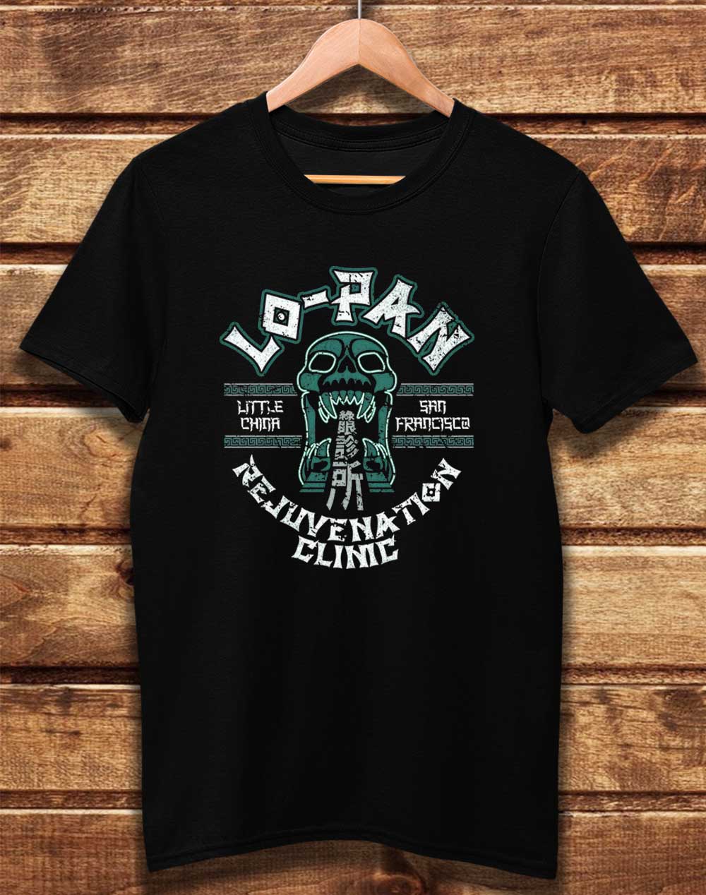 Black - DELUXE Lo Pan Mk 2 Organic Cotton T-Shirt