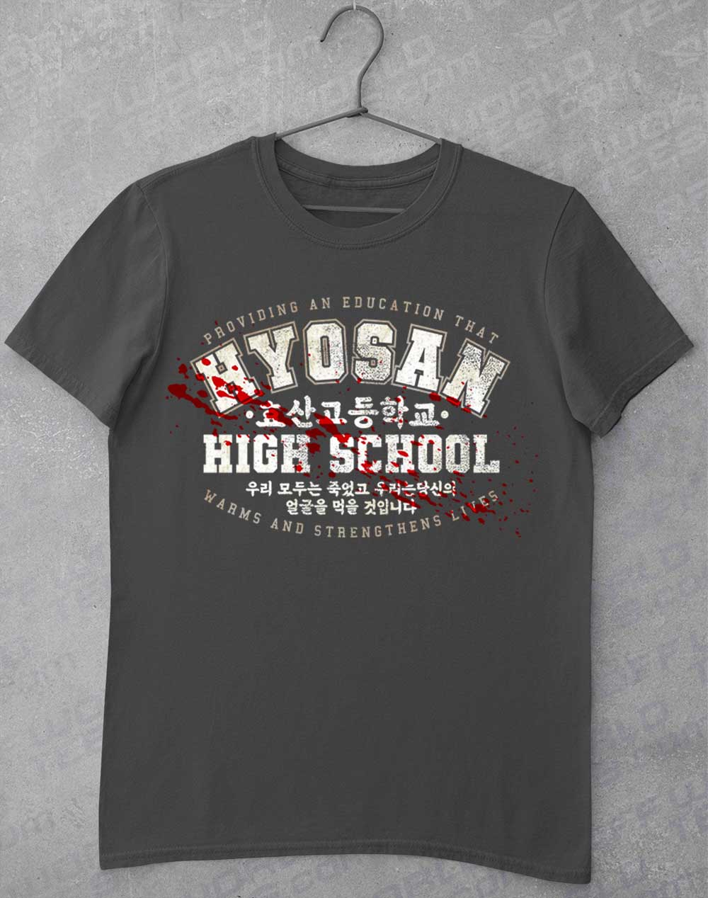 Charcoal - Hyosan High School T-Shirt