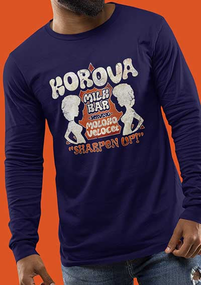 Korova Milk Bar Long Sleeve T-Shirt
