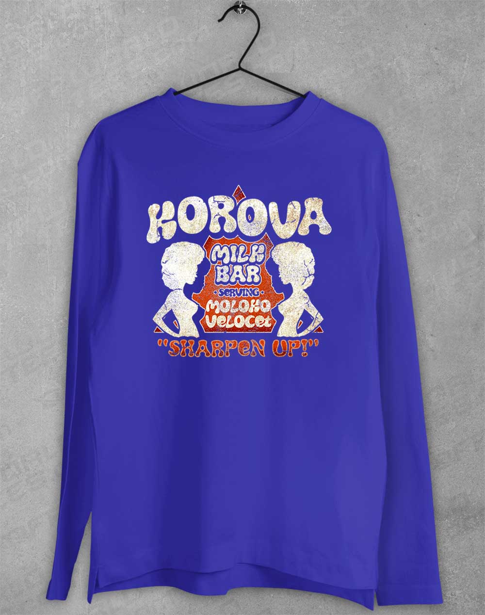 Royal - Korova Milk Bar Long Sleeve T-Shirt