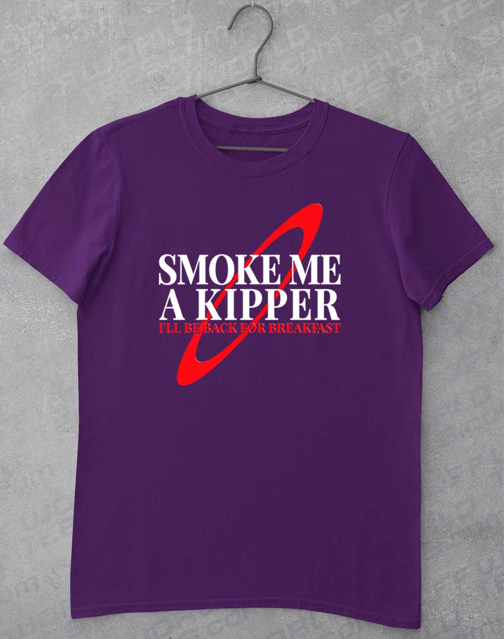 Purple - Smoke Me a Kipper T-Shirt
