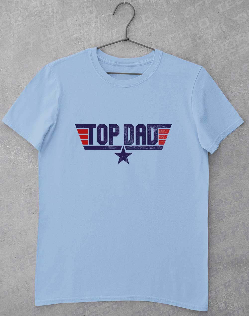 Light Blue - Top Dad T-Shirt