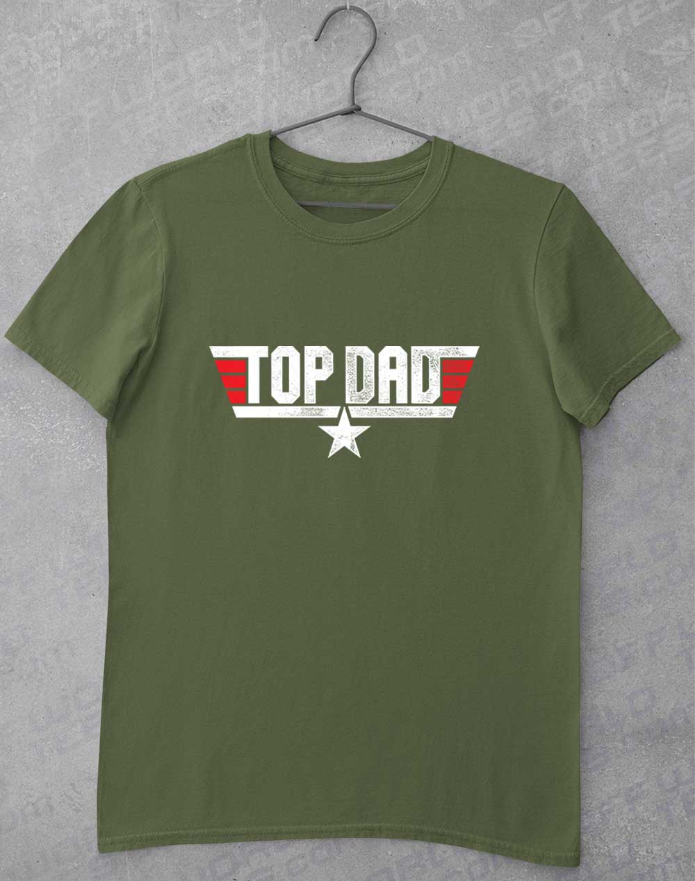 Military Green - Top Dad T-Shirt
