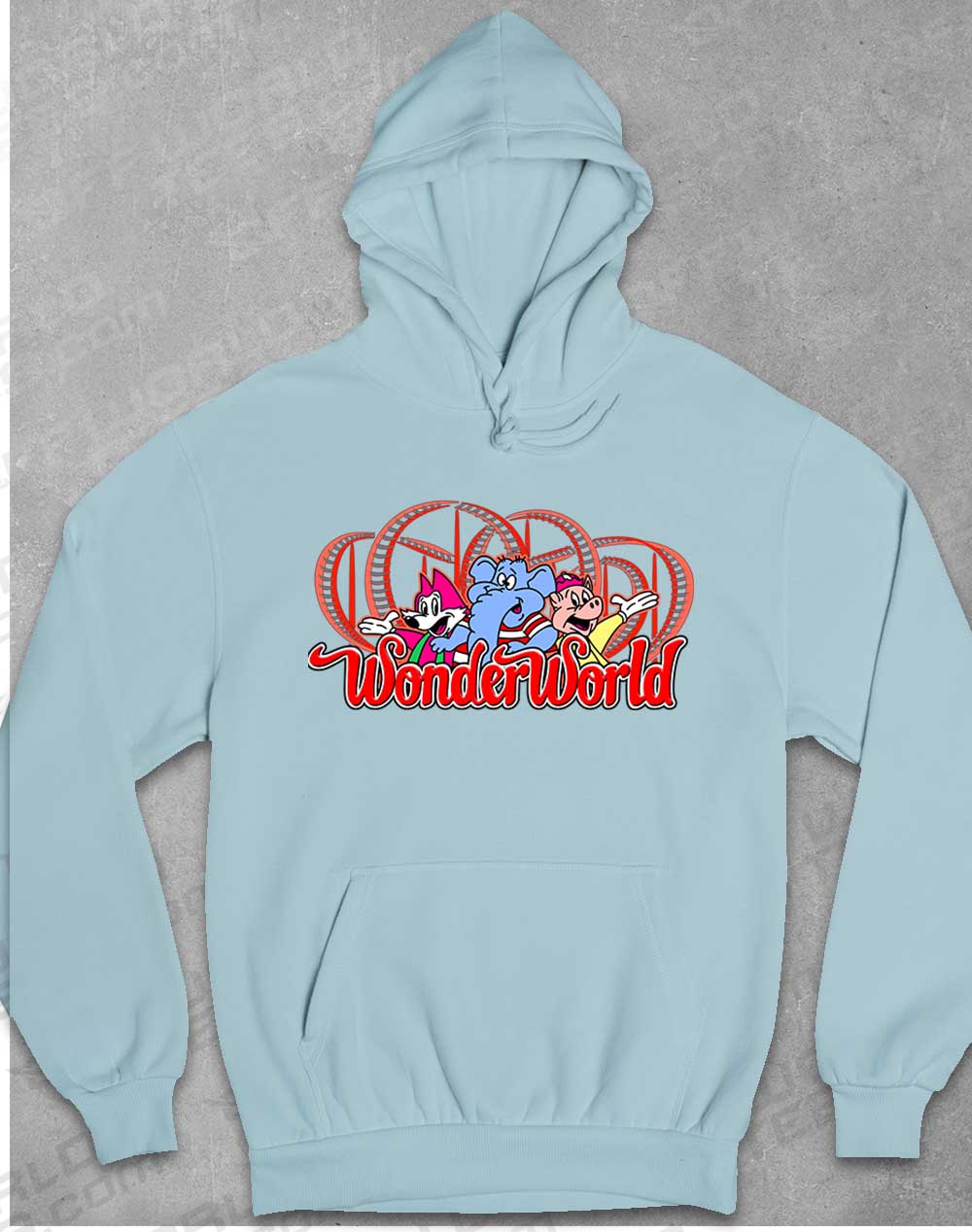 Sky Blue - WonderWorld Hoodie