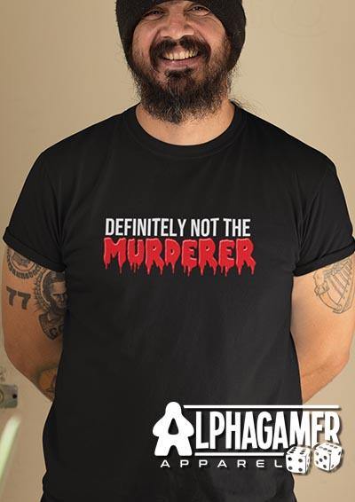 Definitely Not the Murderer Alphagamer T-Shirt - Off World Tees