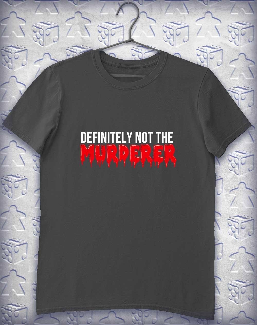 Definitely Not the Murderer Alphagamer T-Shirt S / Charcoal - Off World Tees