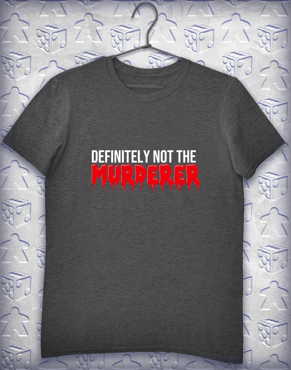 Definitely Not the Murderer Alphagamer T-Shirt S / Dark Heather - Off World Tees