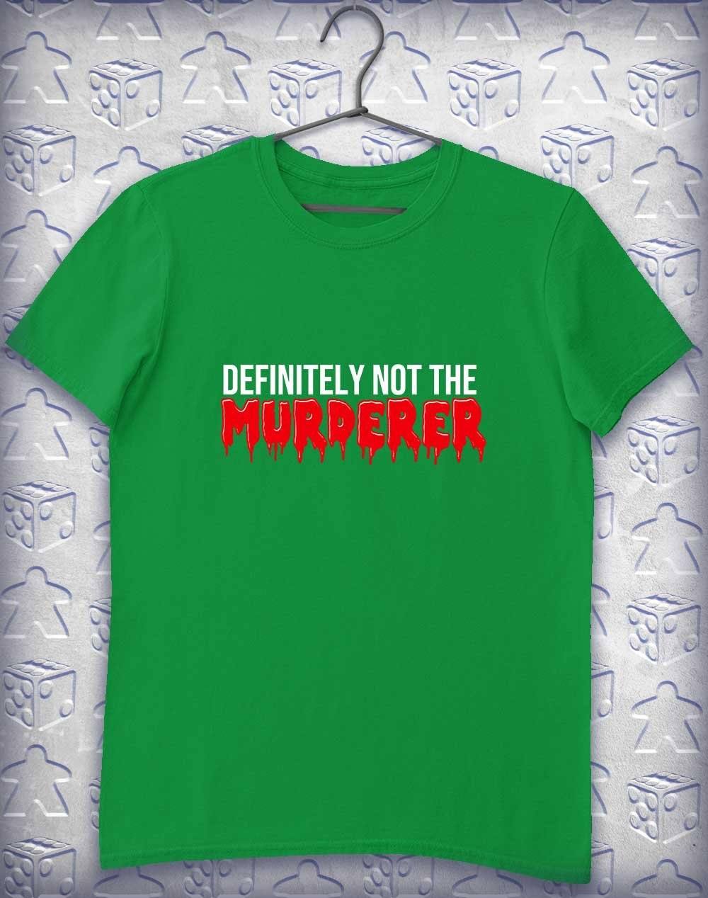 Definitely Not the Murderer Alphagamer T-Shirt S / Irish Green - Off World Tees
