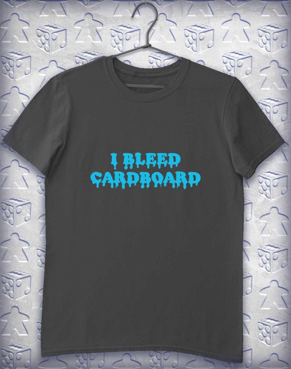 I Bleed Cardboard Alphagamer T-Shirt S / Charcoal - Off World Tees
