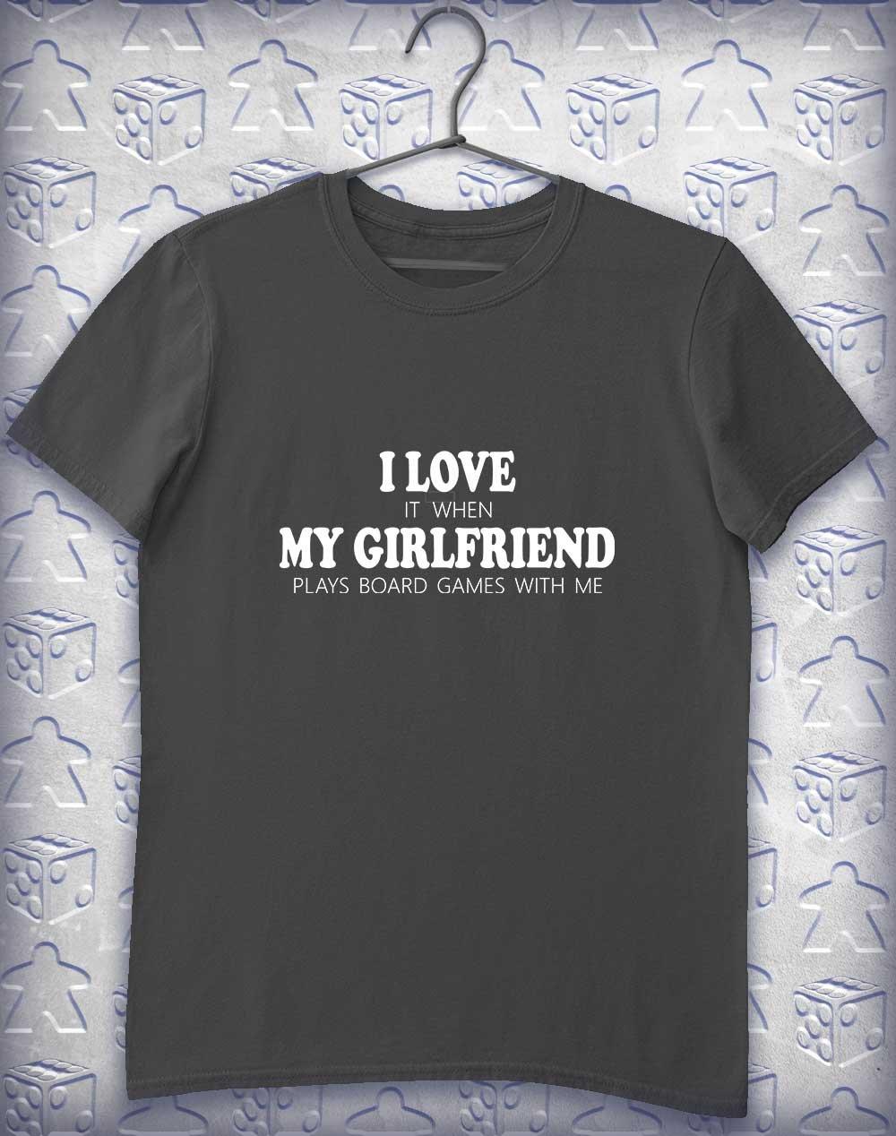 My Girlfriend Plays Games Alphagamer T-Shirt S / Charcoal - Off World Tees
