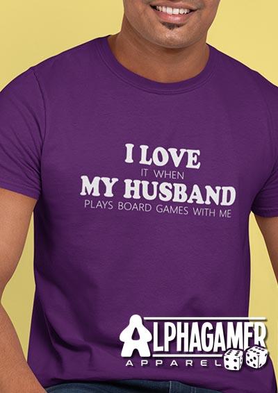 My Husband Plays Games Alphagamer T-Shirt - Off World Tees