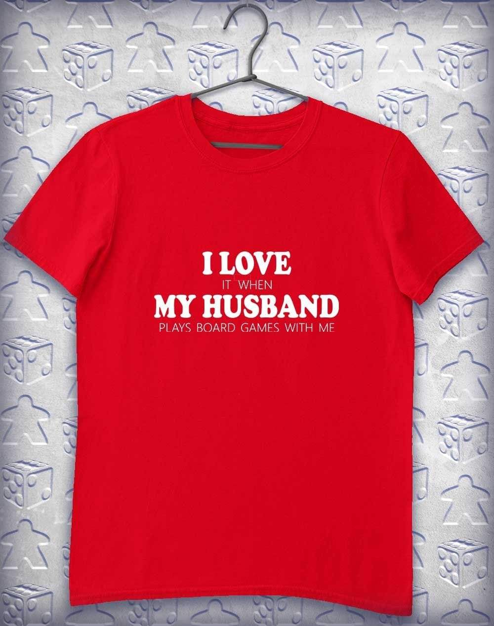 My Husband Plays Games Alphagamer T-Shirt S / Red - Off World Tees