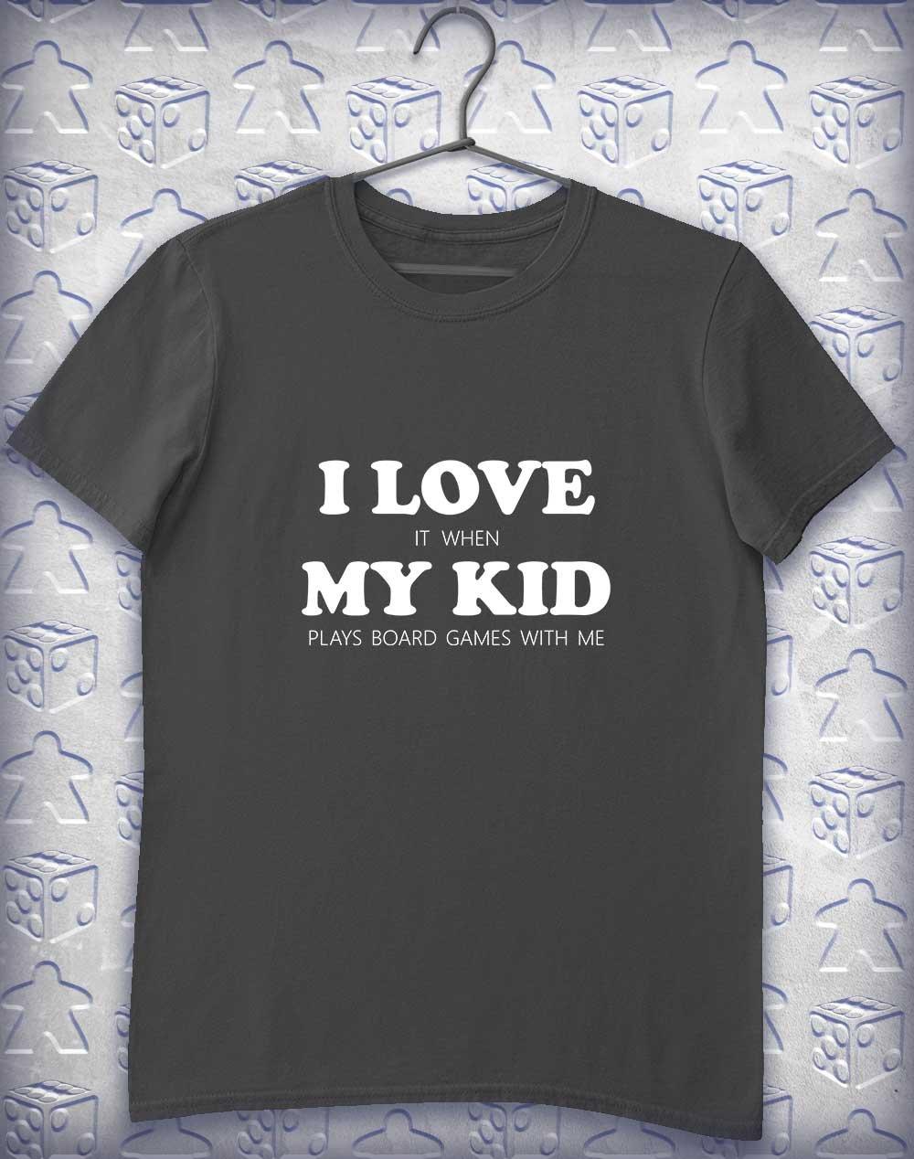 My Kid Plays Games Alphagamer T-Shirt S / Charcoal - Off World Tees