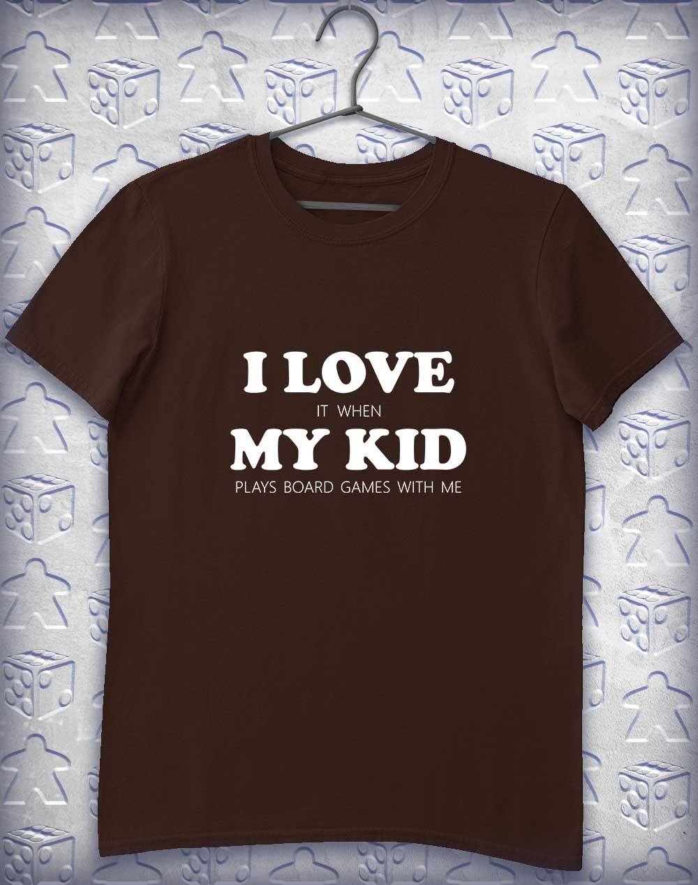 My Kid Plays Games Alphagamer T-Shirt S / Dark Chocolate - Off World Tees