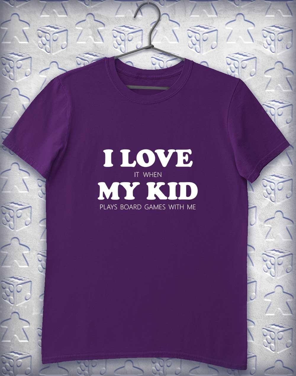 My Kid Plays Games Alphagamer T-Shirt S / Purple - Off World Tees