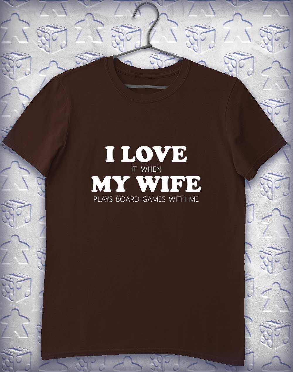 My Wife Plays Games Alphagamer T-Shirt L / Dark Chocolate - Off World Tees