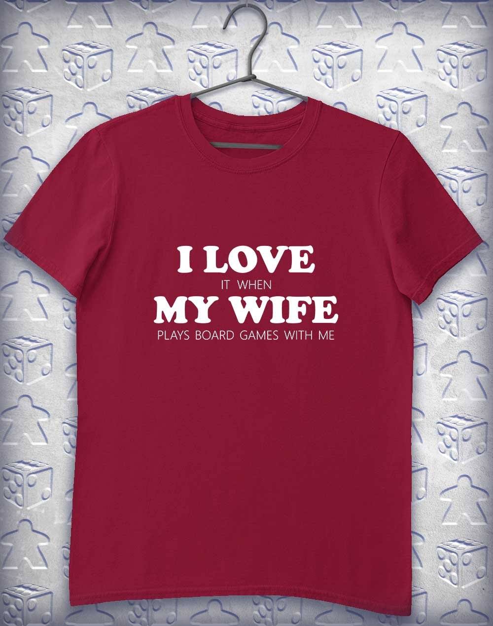 My Wife Plays Games Alphagamer T-Shirt S / Cardinal Red - Off World Tees