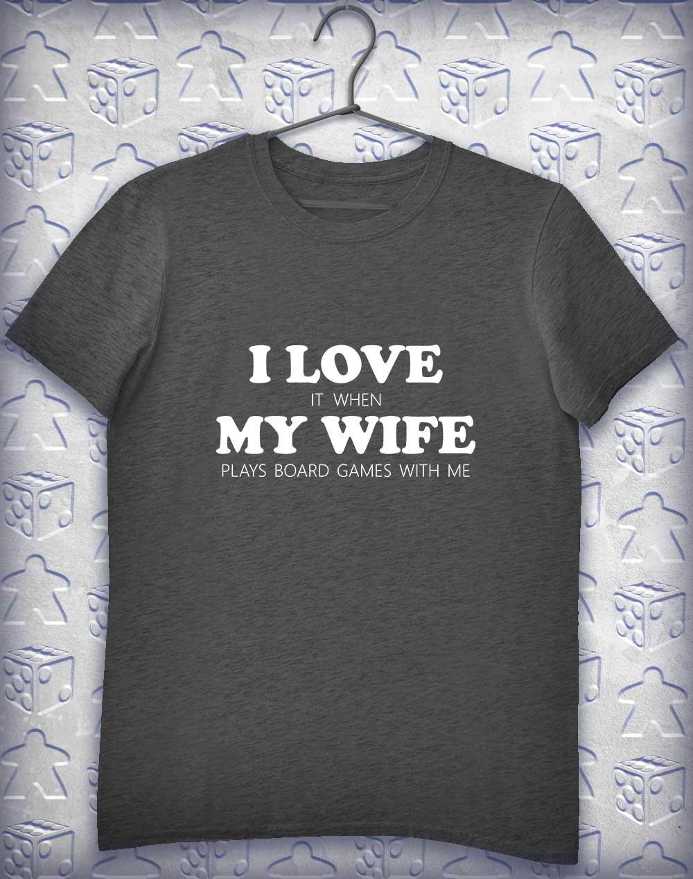 My Wife Plays Games Alphagamer T-Shirt S / Dark Heather - Off World Tees