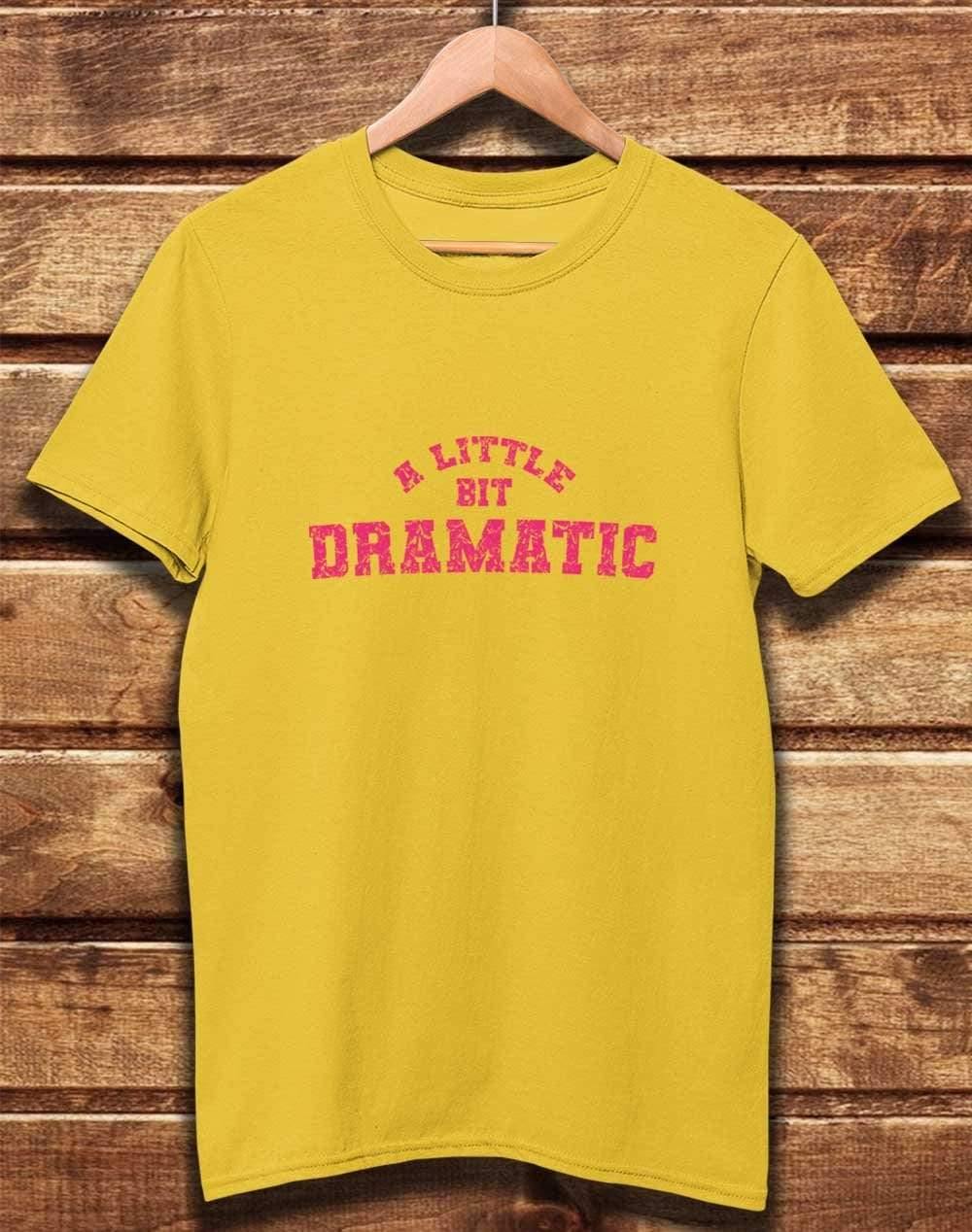 DELUXE A Little Bit Dramatic Organic Cotton T-Shirt S / Yellow - Off World Tees