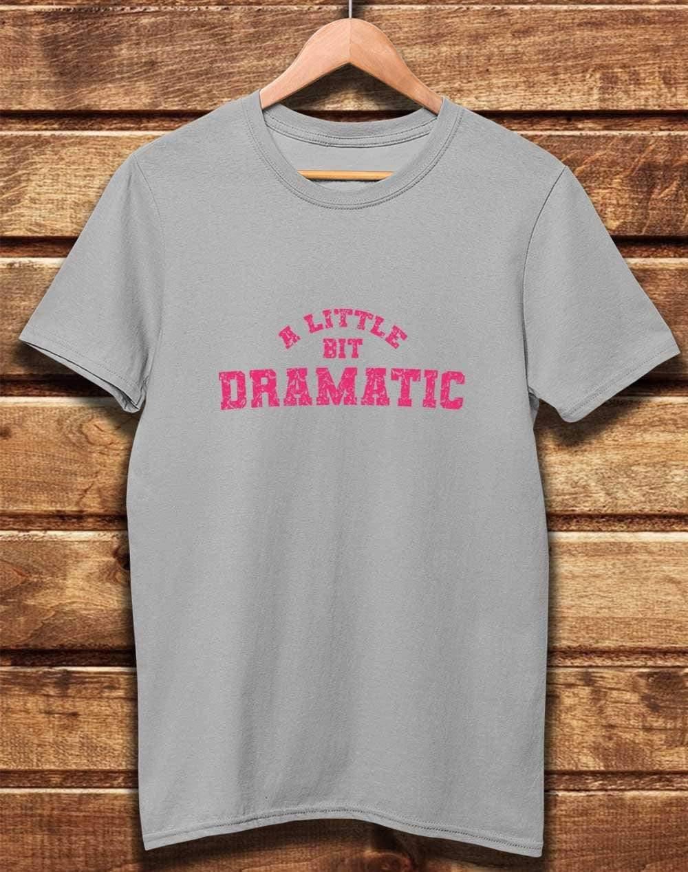 DELUXE A Little Bit Dramatic Organic Cotton T-Shirt XS / Light Grey - Off World Tees