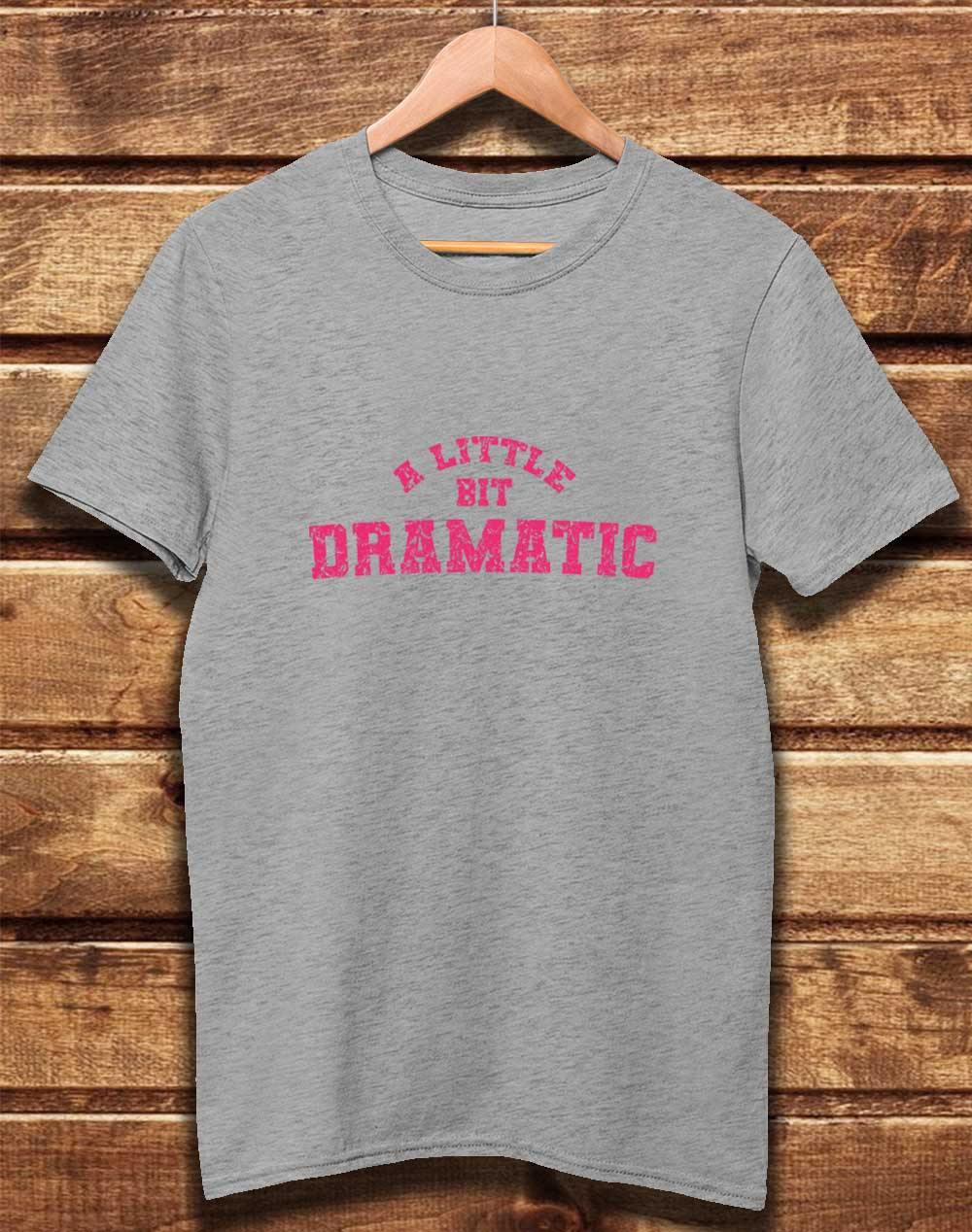 DELUXE A Little Bit Dramatic Organic Cotton T-Shirt XS / Melange Grey - Off World Tees