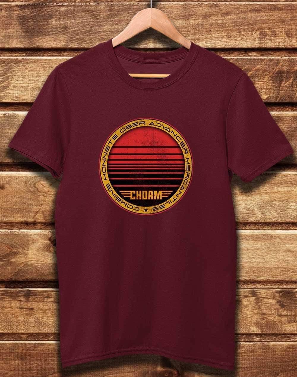 DELUXE CHOAM Organic Cotton T-Shirt XS / Burgundy - Off World Tees
