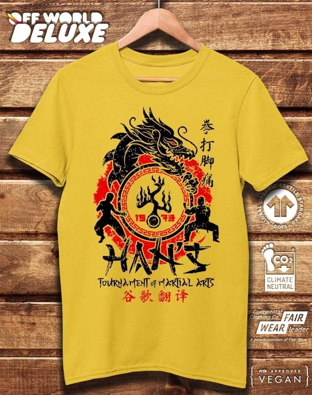 DELUXE Han's Tounament 1973 Organic Cotton T-Shirt - Off World Tees