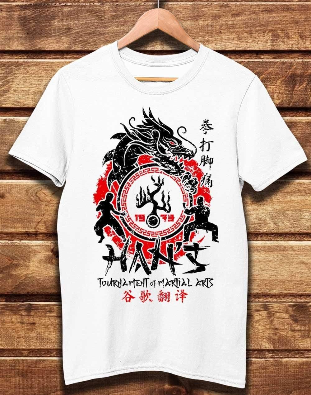 DELUXE Han's Tounament 1973 Organic Cotton T-Shirt XS / White - Off World Tees