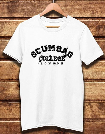 DELUXE Scumbag College Organic Cotton T-Shirt XS / White  - Off World Tees