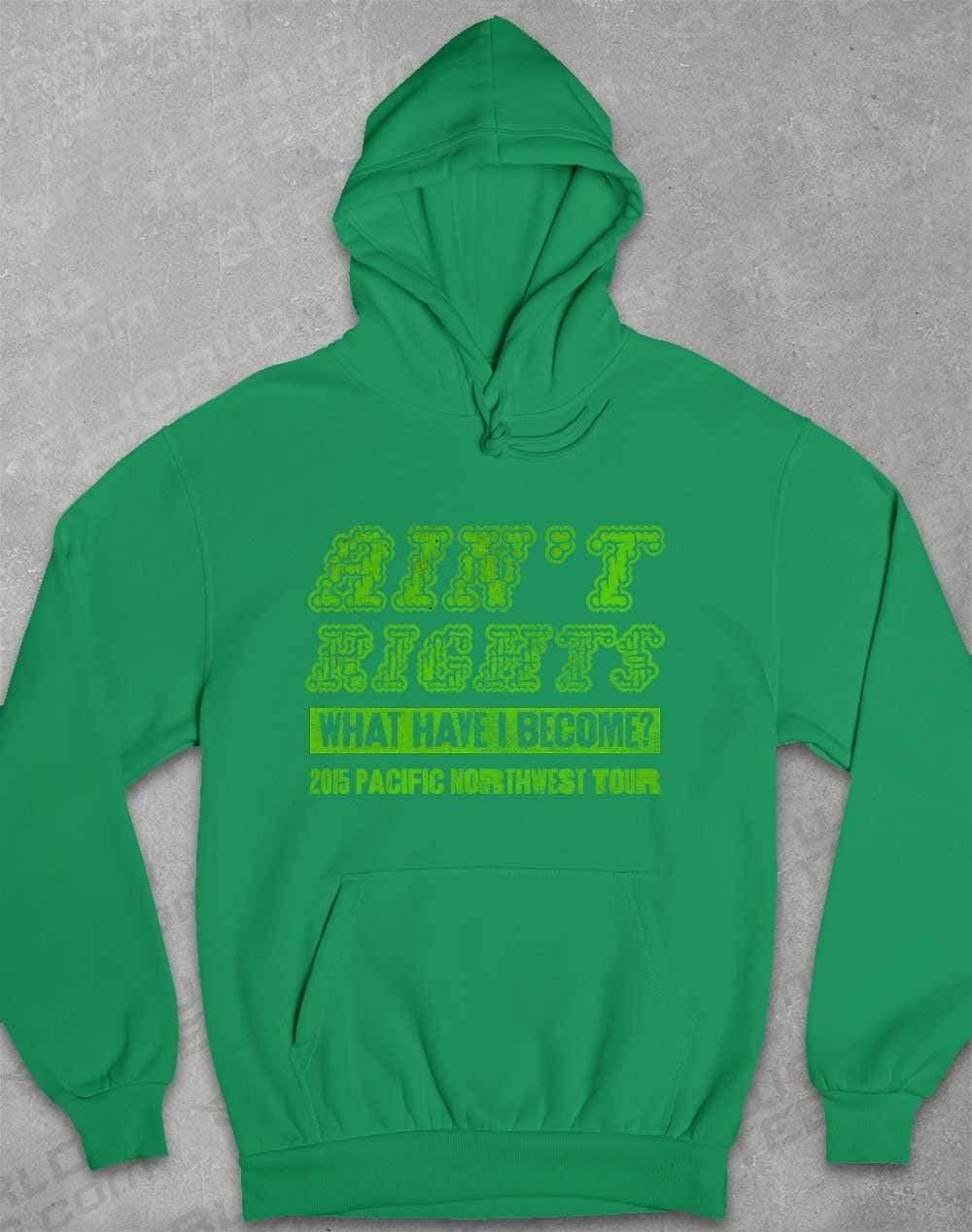 Ain't Rights 2015 Tour Hoodie XS / Irish Green - Off World Tees