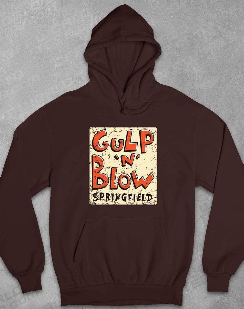 Gulp N Blow Hoodie XS / Hot Chocolate - Off World Tees