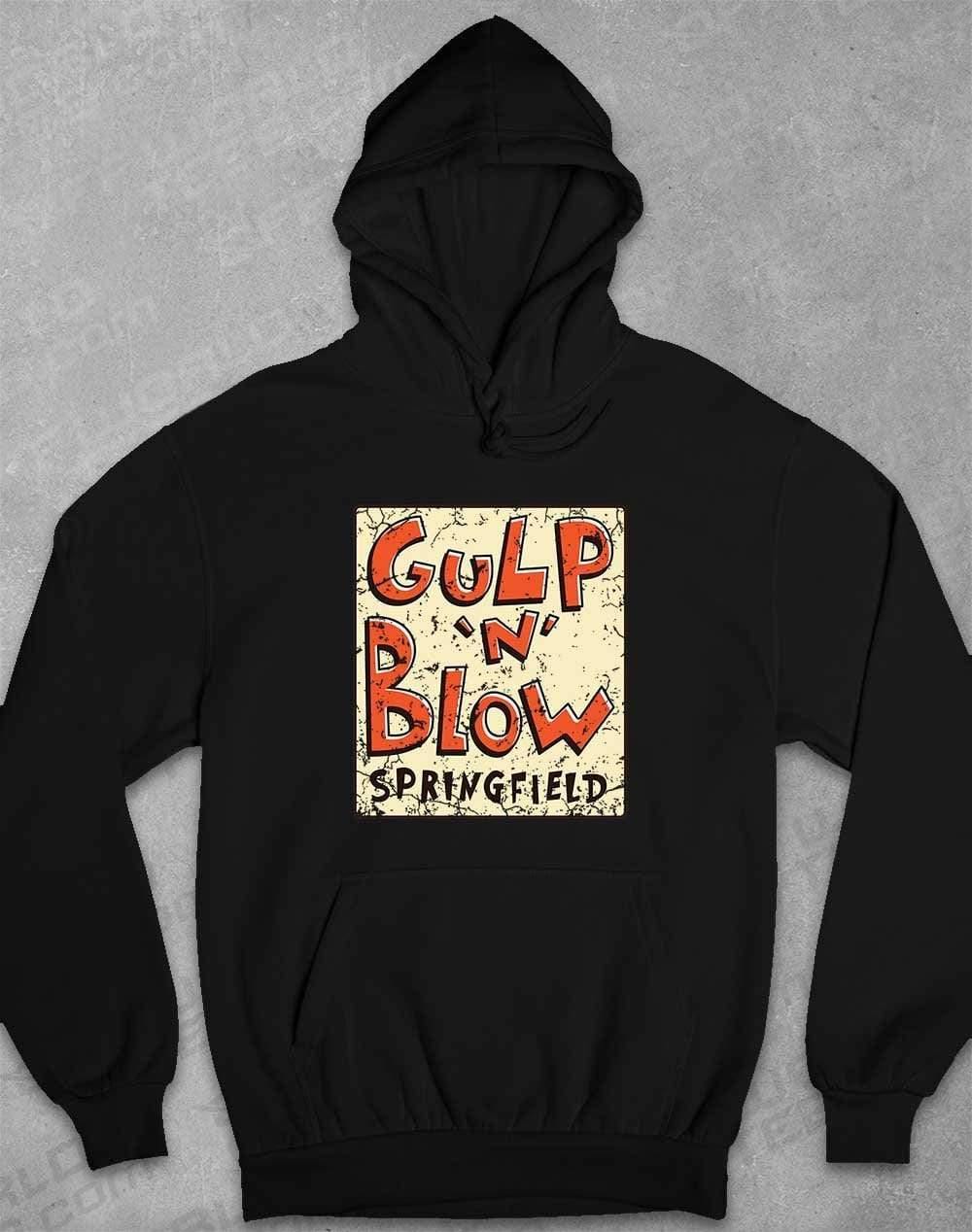 Gulp N Blow Hoodie XS / Jet Black - Off World Tees