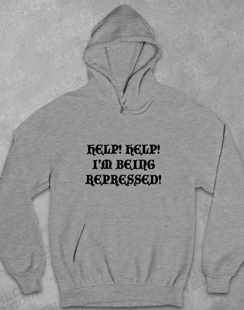 Help I'm Being Repressed Hoodie XS / Heather - Off World Tees