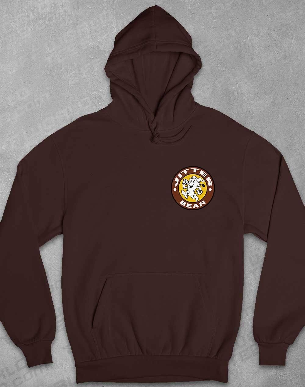 Jitter Bean Pocket Print Hoodie XS / Hot Chocolate - Off World Tees