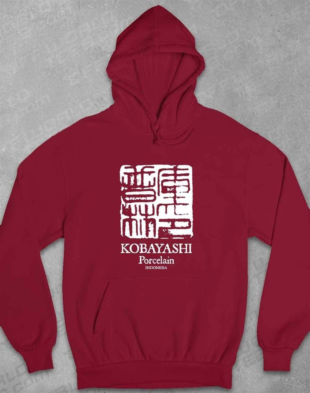 Kobayashi Porcelain Hoodie XS / Burgundy - Off World Tees