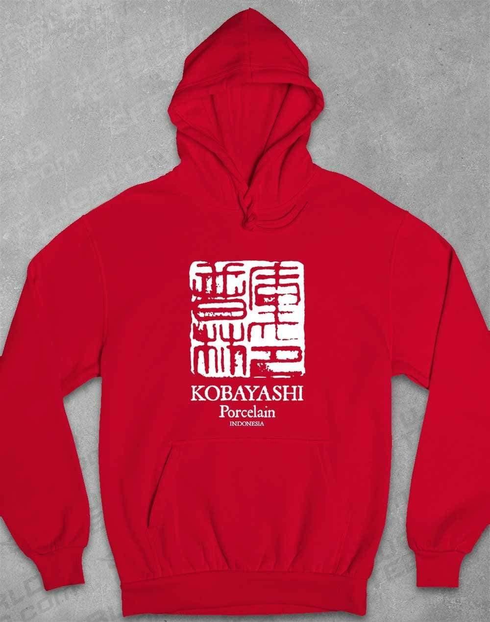 Kobayashi Porcelain Hoodie XS / Fire Red - Off World Tees