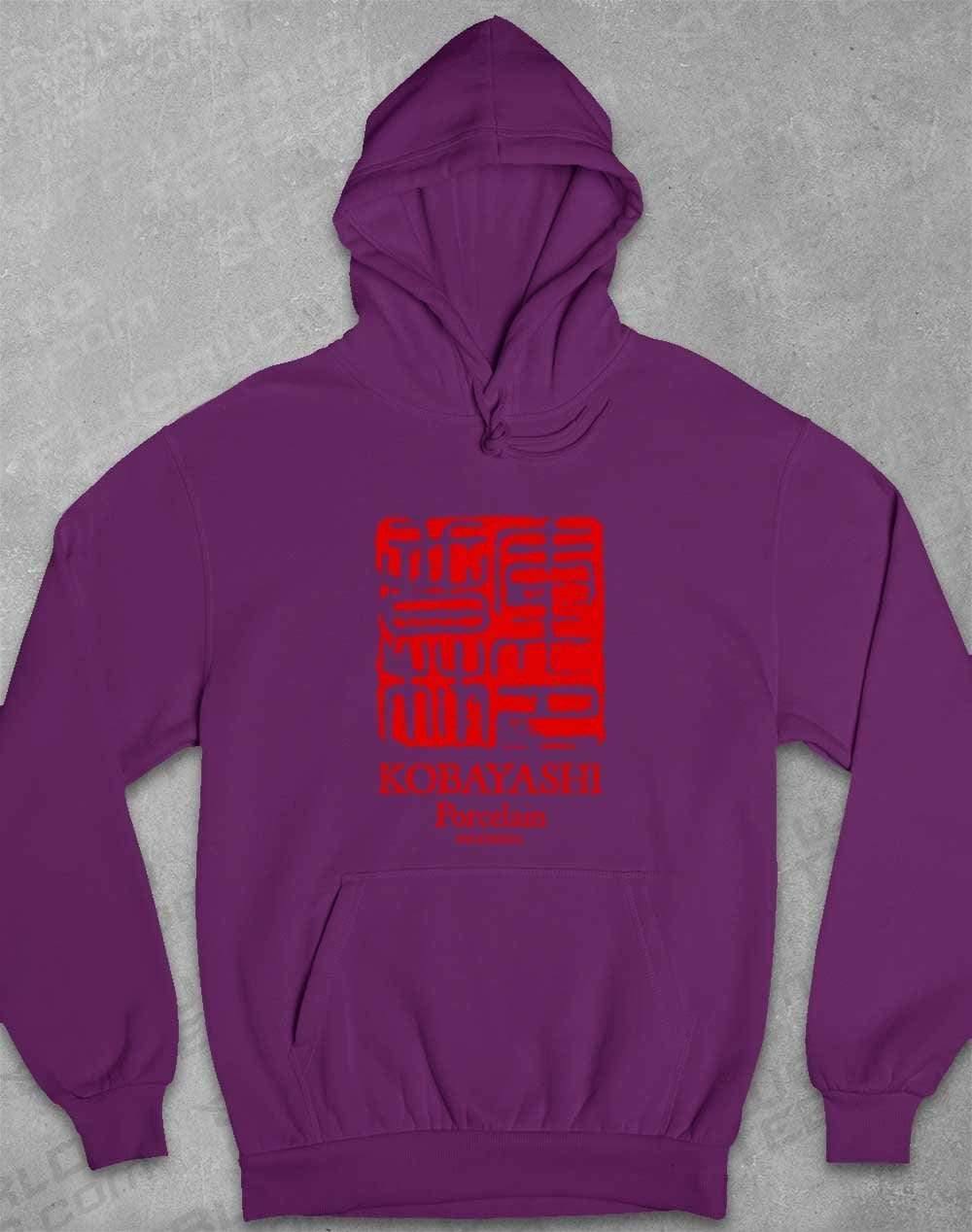 Kobayashi Porcelain Hoodie XS / Plum - Off World Tees