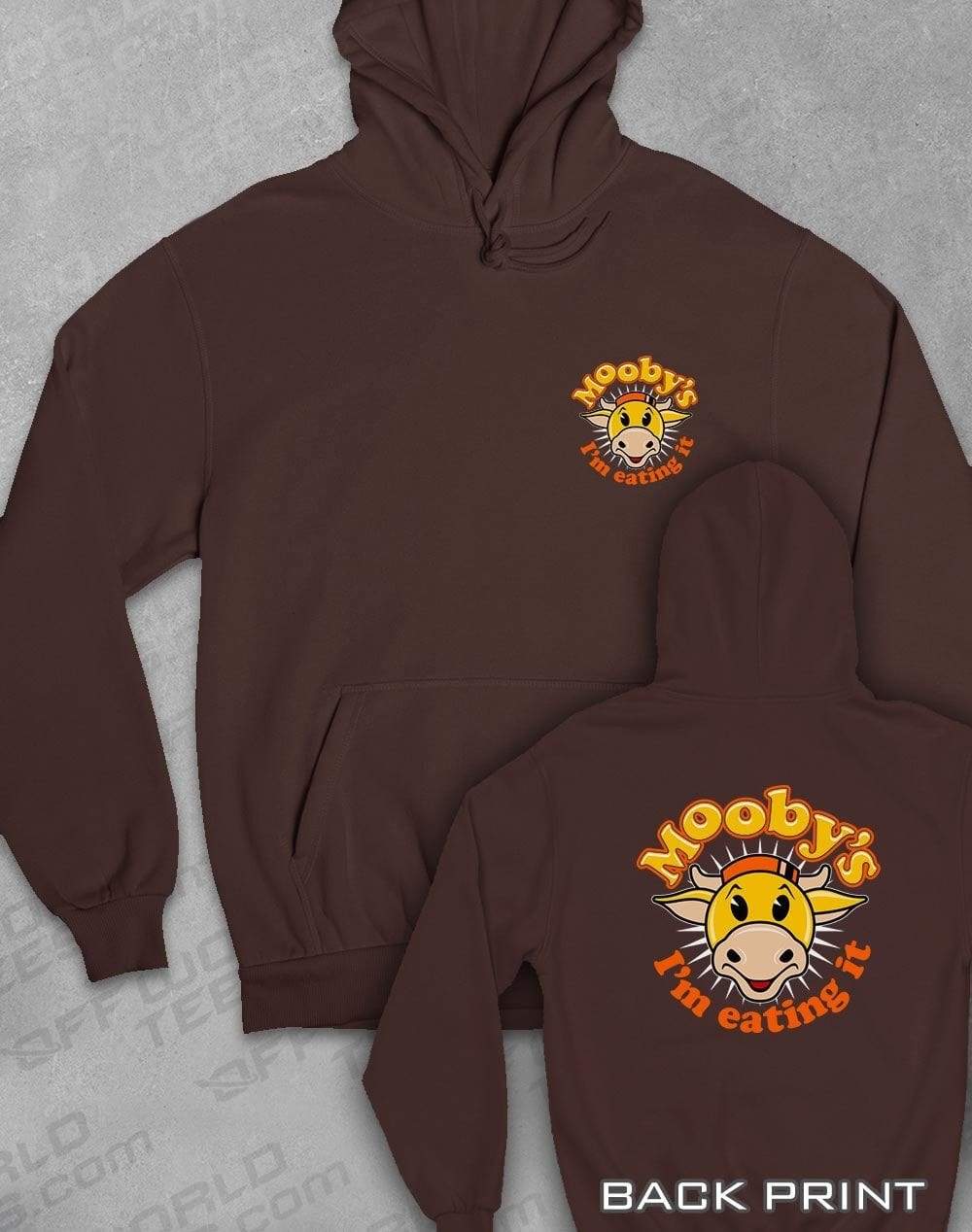 Mooby's Hoodie XS / Hot Chocolate - Off World Tees