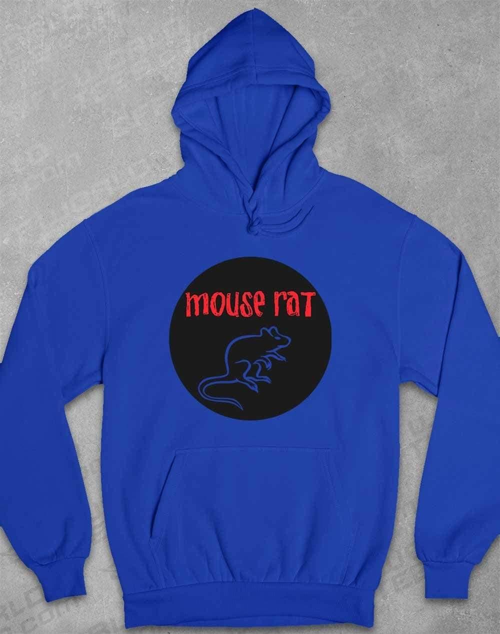 Mouse Rat Round Logo Hoodie XS / Royal Blue - Off World Tees