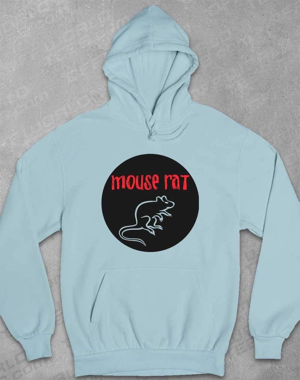 Mouse Rat Round Logo Hoodie XS / Sky Blue - Off World Tees