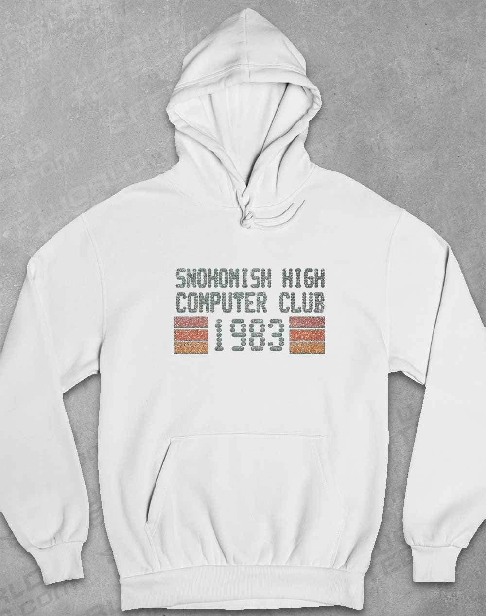 Snohomish High Computer Club Hoodie XS / Arctic White - Off World Tees
