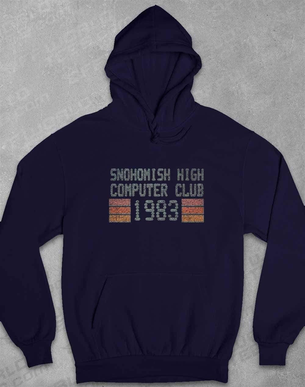 Snohomish High Computer Club Hoodie XS / Oxford Navy - Off World Tees