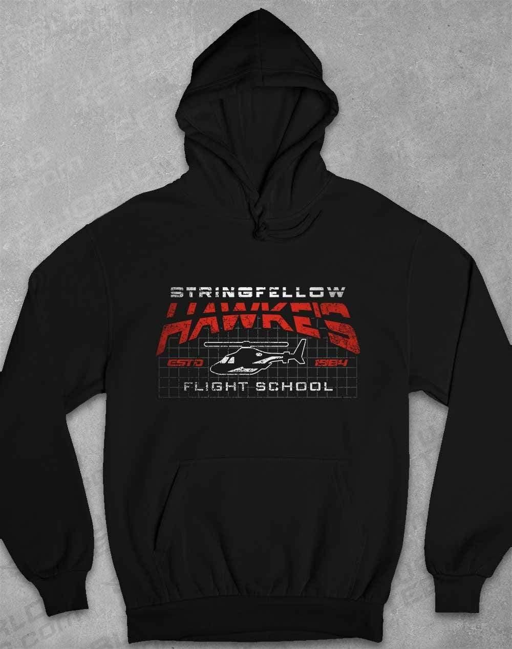 Stringfellow Hawke's Flight School 1984 Hoodie - Off World Tees