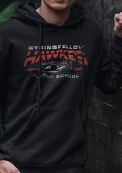 Stringfellow Hawke's Flight School 1984 Hoodie - Off World Tees