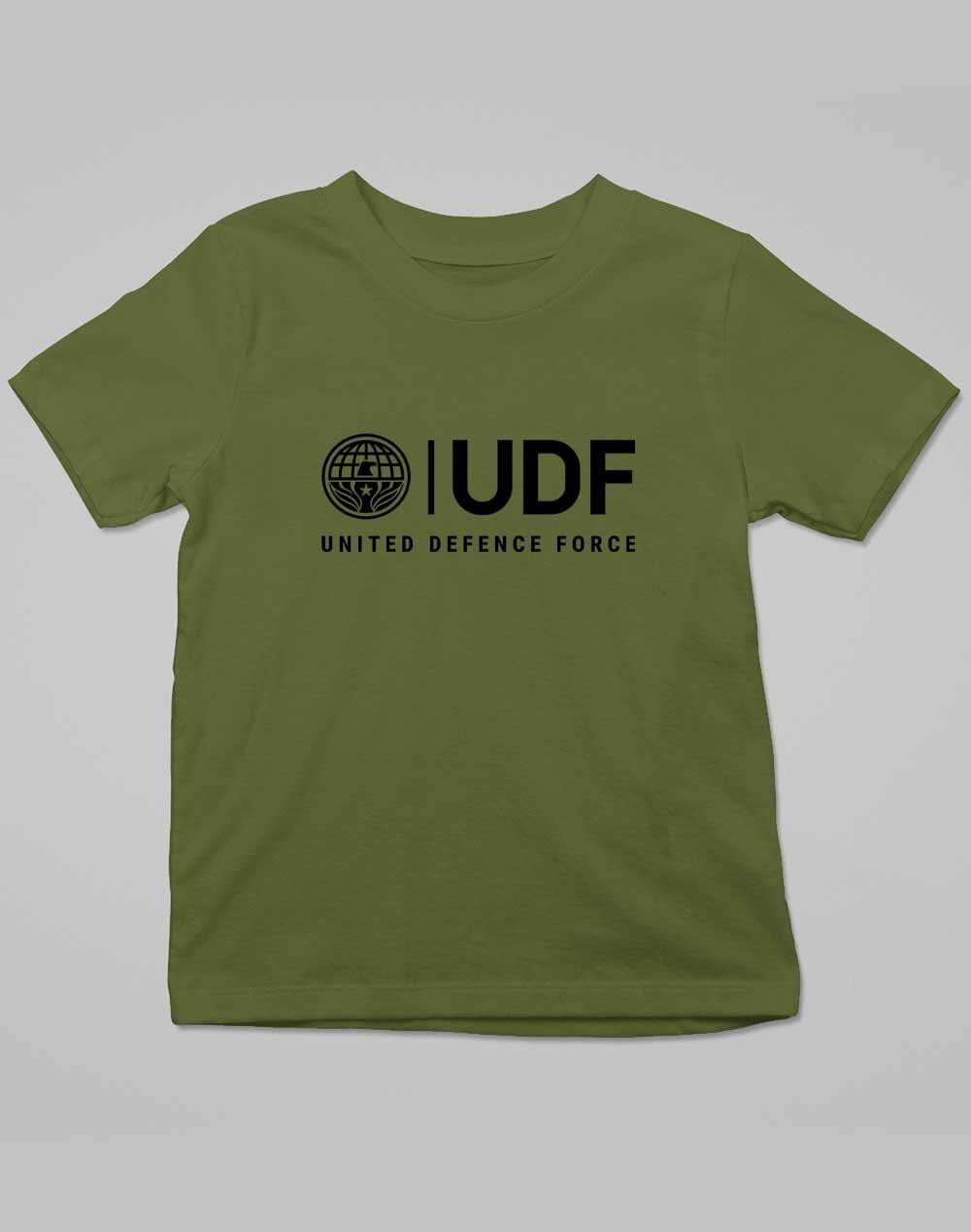 UDF United Defense Force Kids T-Shirt 3-4 years / Army - Off World Tees