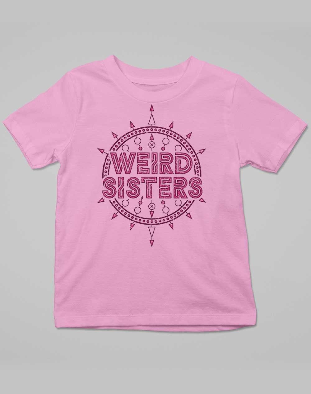 Weird Sisters Band Logo Kids T-Shirt 3-4 years / Pale Pink - Off World Tees