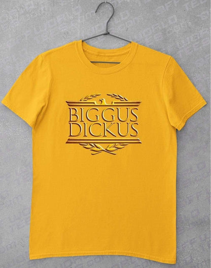 Biggus Dickus T-Shirt S / Gold  - Off World Tees