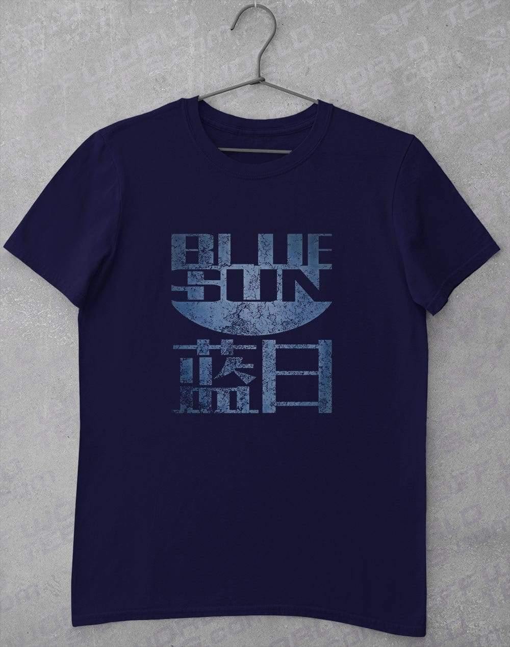 Blue Sun T-Shirt S / Navy - Off World Tees